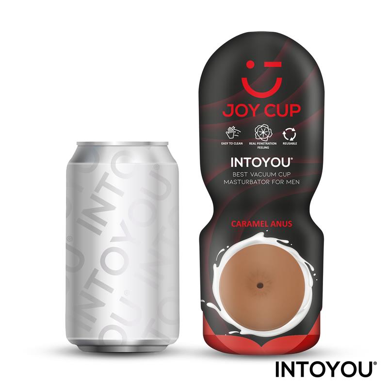 JOY CUP Masturbador Ano Estimulante Caramelo