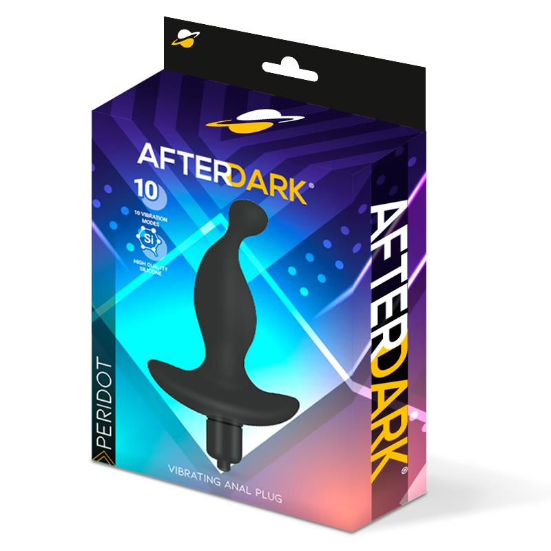 AFTERDARK Peridot Plug Anal con Vibración