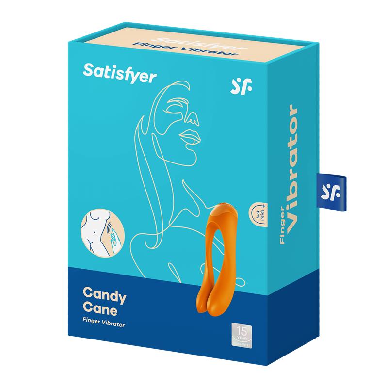 SATISFYER Vibrador Candy Cane Naranja