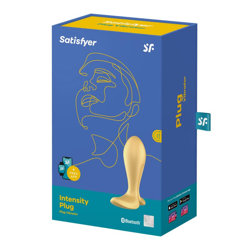 SATISFYER Plug Anal con Vibración APP Satisfyer Connect Intensity Plug
