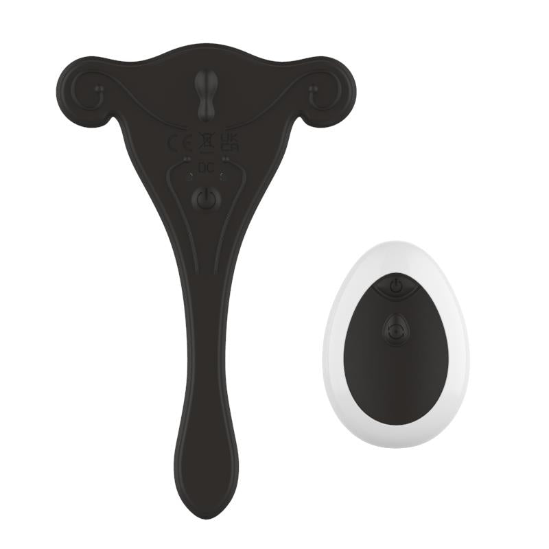 A-GUSTO Estimulador de Braguita con Control Remoto USB Negro