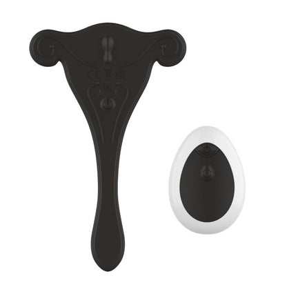 A-GUSTO Estimulador de Braguita con Control Remoto USB Negro