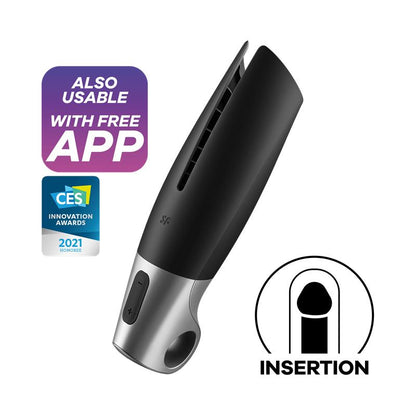 SATISFYER Masturbador Power Masturbator con APP Satisfyer Connect