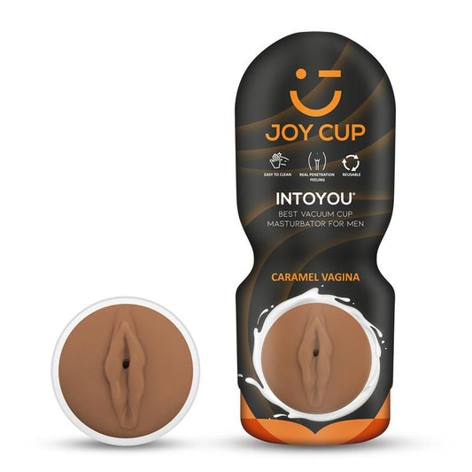 JOY CUP Masturbador Vagina Apasionante Caramelo