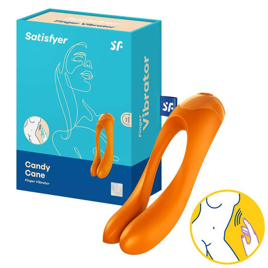 SATISFYER Vibrador Candy Cane Naranja