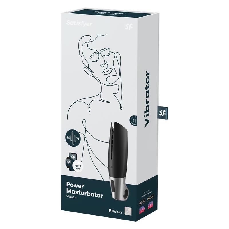 SATISFYER Masturbador Power Masturbator con APP Satisfyer Connect