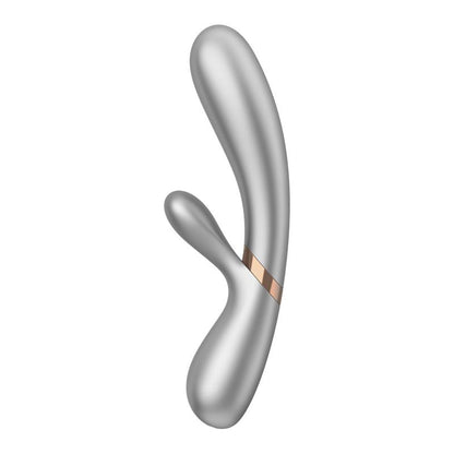 SATISFYER Hot Lover Vibrador Efecto Calor con APP Plata y Champagne