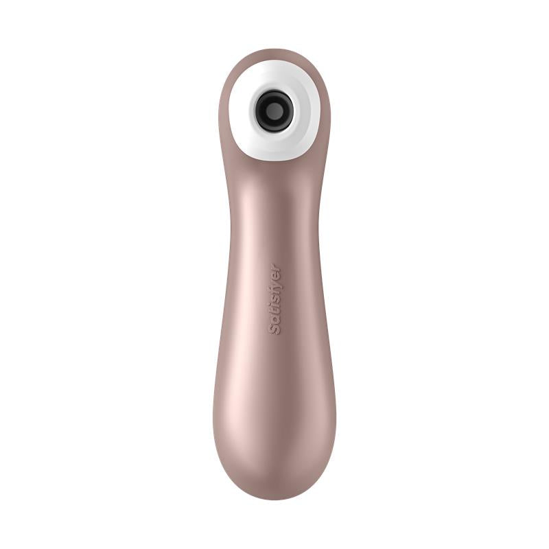 SATISFYER Pro 2+ Succionador con Vibración Rose Gold