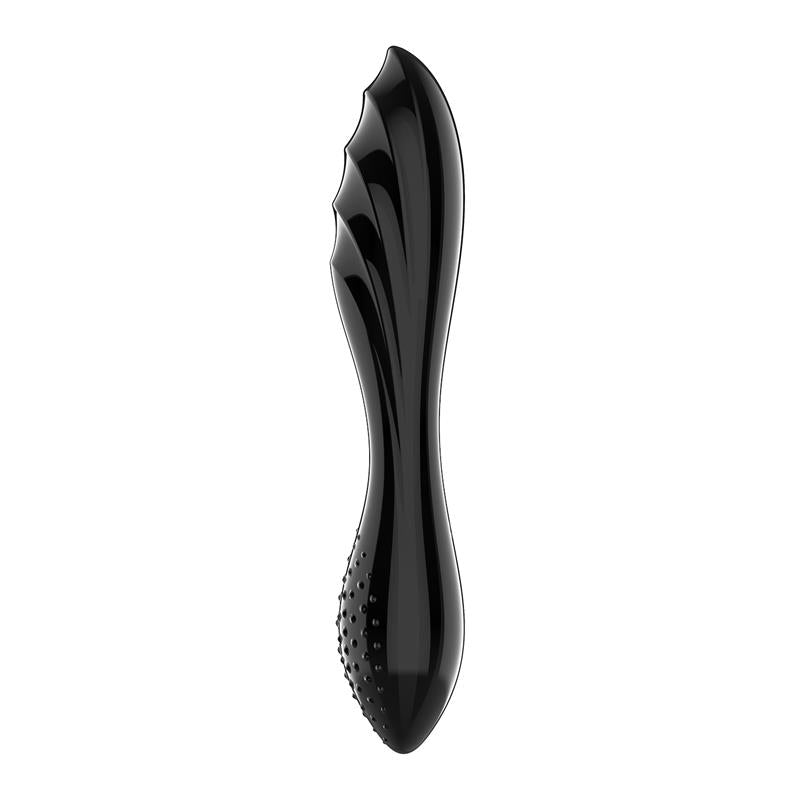 SATISFYER Estimulador de Cristal Dazzling Crystal 1 Hot and Cold Negro
