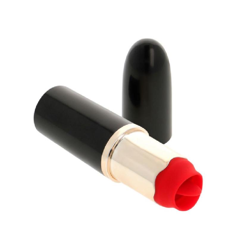 A-GUSTO Estimulador de Pintalabios con Lengua Estimuladora USB Negro