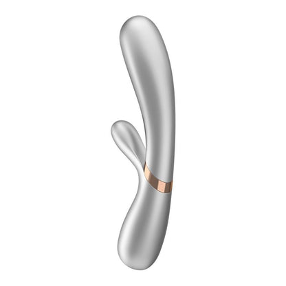 SATISFYER Hot Lover Vibrador Efecto Calor con APP Plata y Champagne