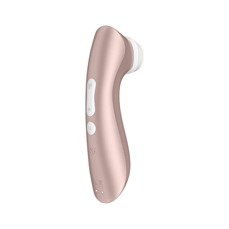 SATISFYER Pro 2+ Succionador con Vibración Rose Gold