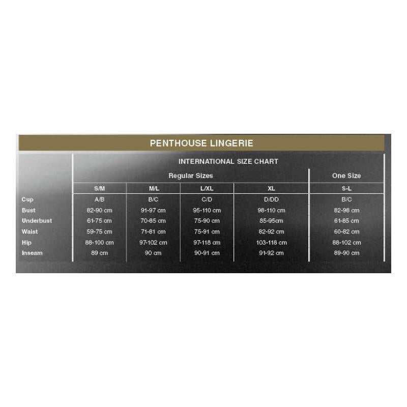 PENTHOUSE Kimono Hypnotic Power Blanco