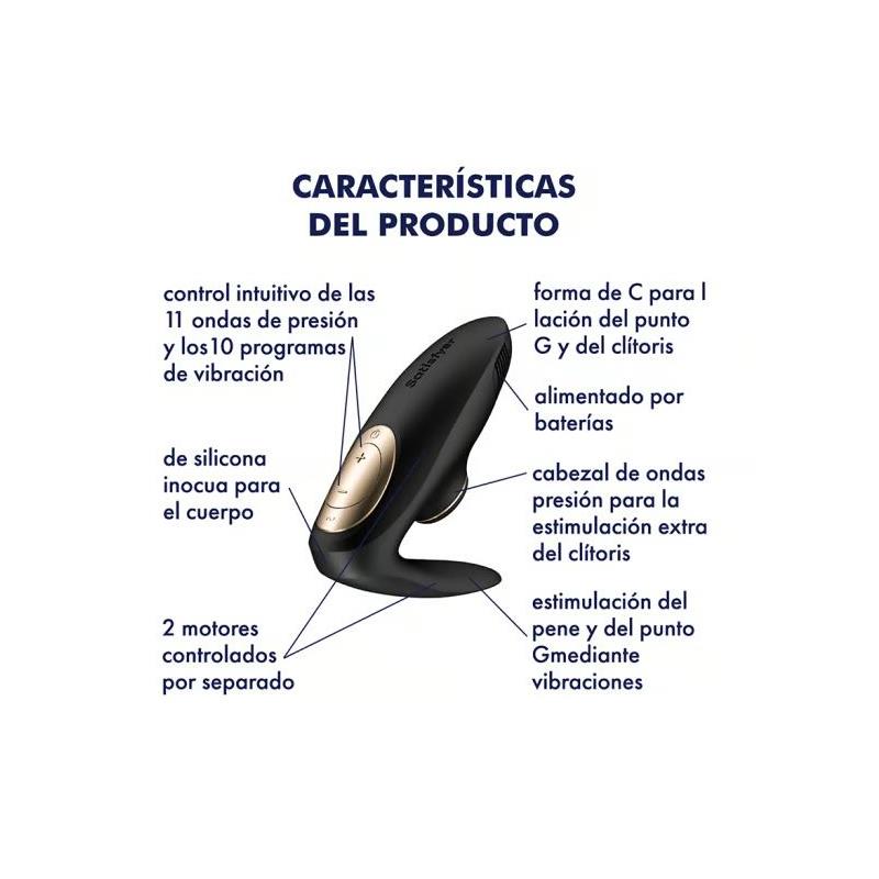 Kit Satisfyer Parejas — Pro 4 Couples + Lubricante