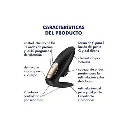 Kit Satisfyer Parejas — Pro 4 Couples + Lubricante