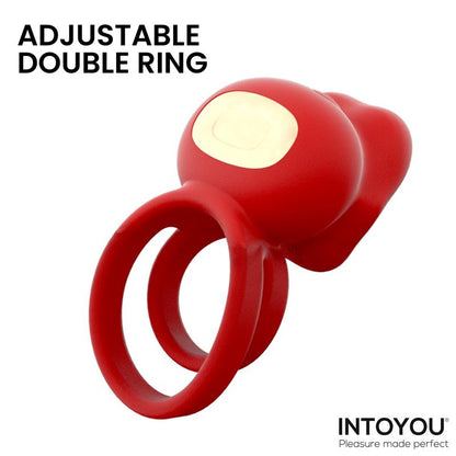 INTOYOU Bittey Anillo Vibrador con Biting - Mordisqueo