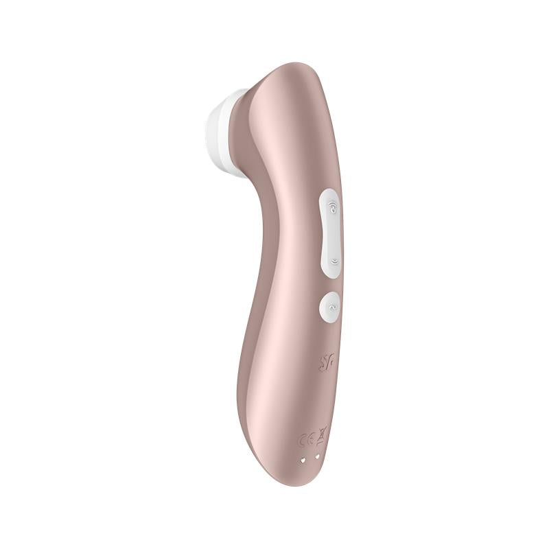 SATISFYER Pro 2+ Succionador con Vibración Rose Gold