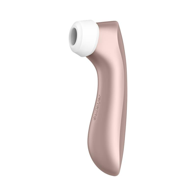 SATISFYER Pro 2+ Succionador con Vibración Rose Gold