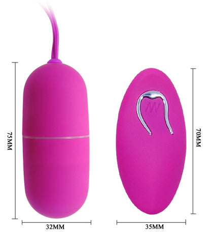 PRETTY LOVE - HUEVO VIBRADOR ARVIN CONTROL REMOTO 12V